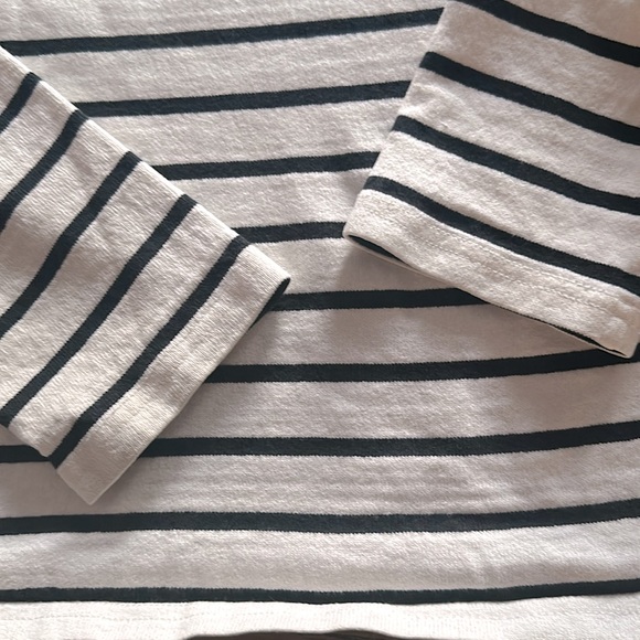 COS STRIPED LONG SLEEVE TOP  SMALL - Picture 7 of 10